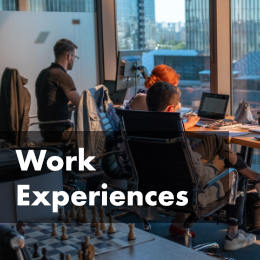 work experience homepage